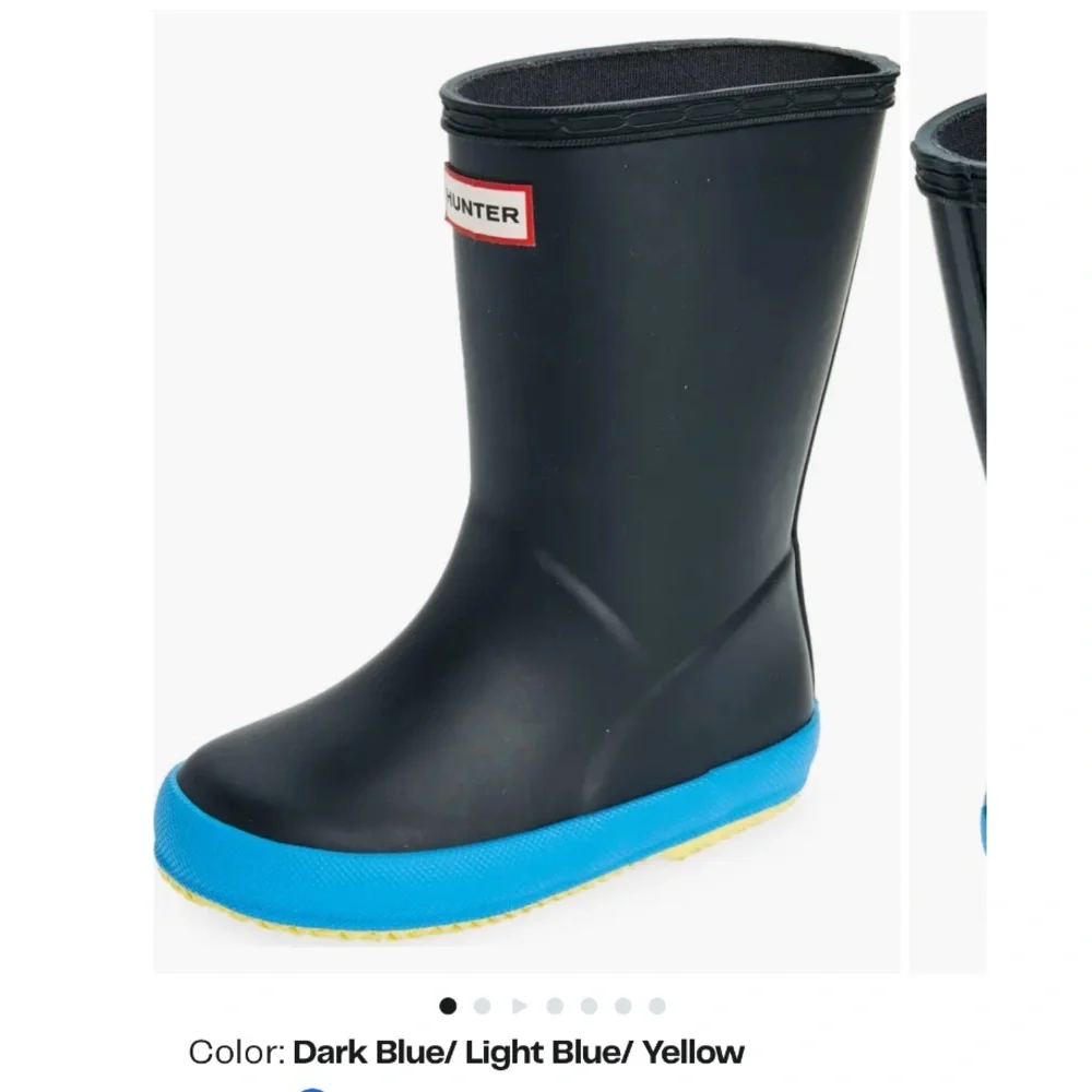 Hunter Kids First Classic Rain Boot Toddler & Little Kid SzUK 1 US 2 UNISEX